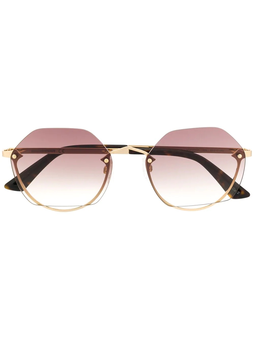 0256SA0025 hexagonal-frame sunglasses - 1