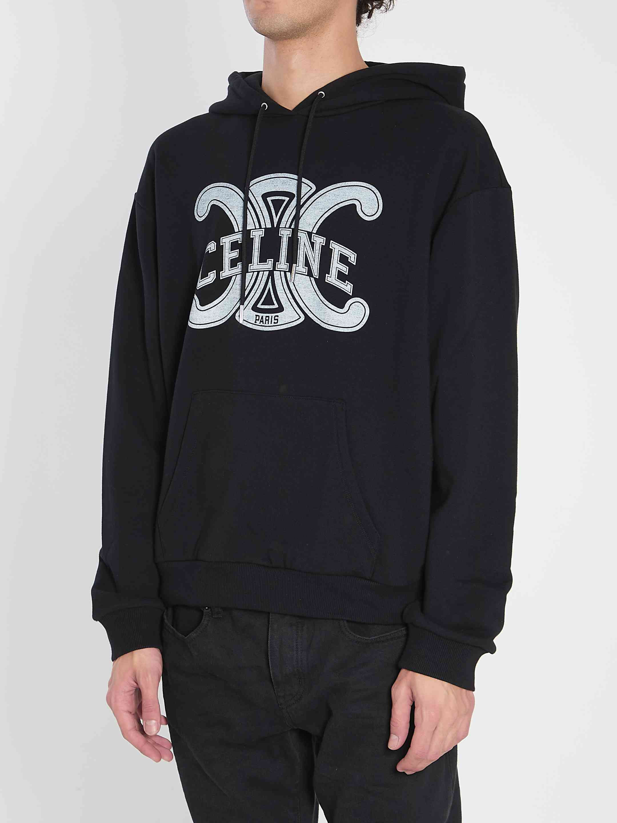 Celine Men Triomphe Hoodie - 2