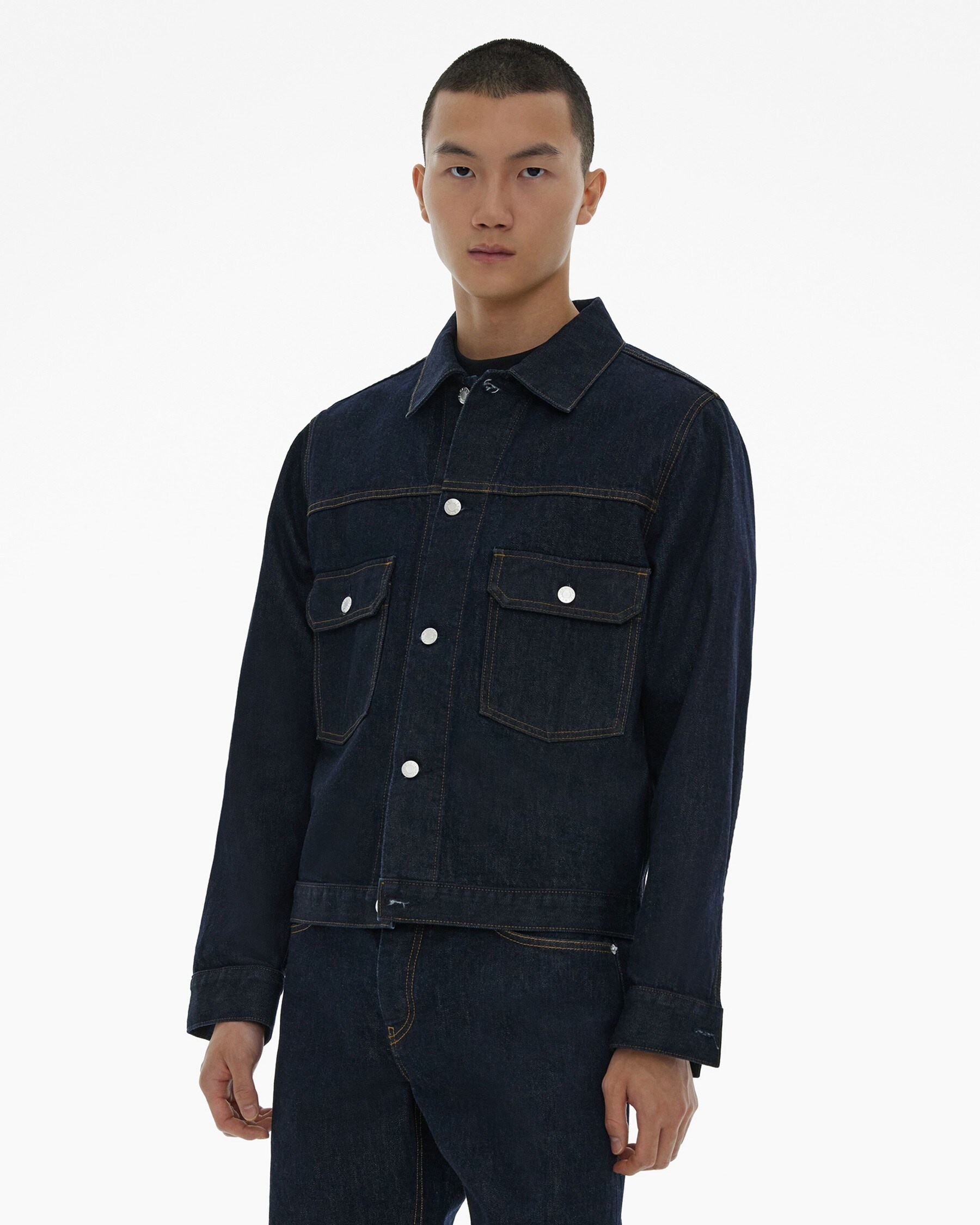 DENIM TRUCKER JACKET - 5