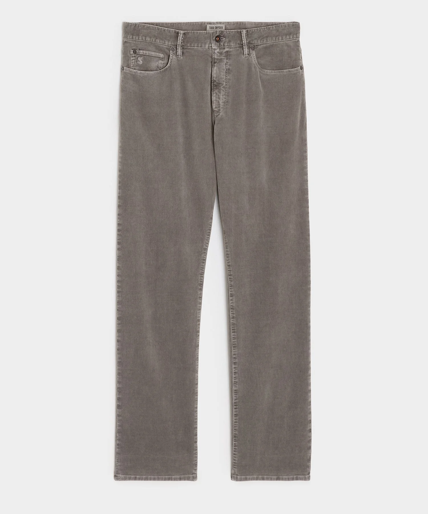Straight 5-Pocket Corduroy Pant - 1