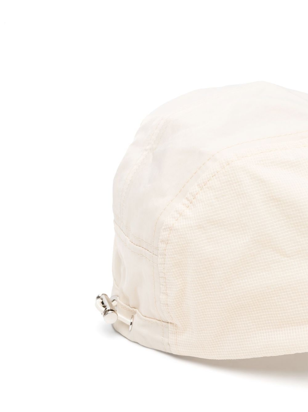 panelled logo-plaque cap - 2
