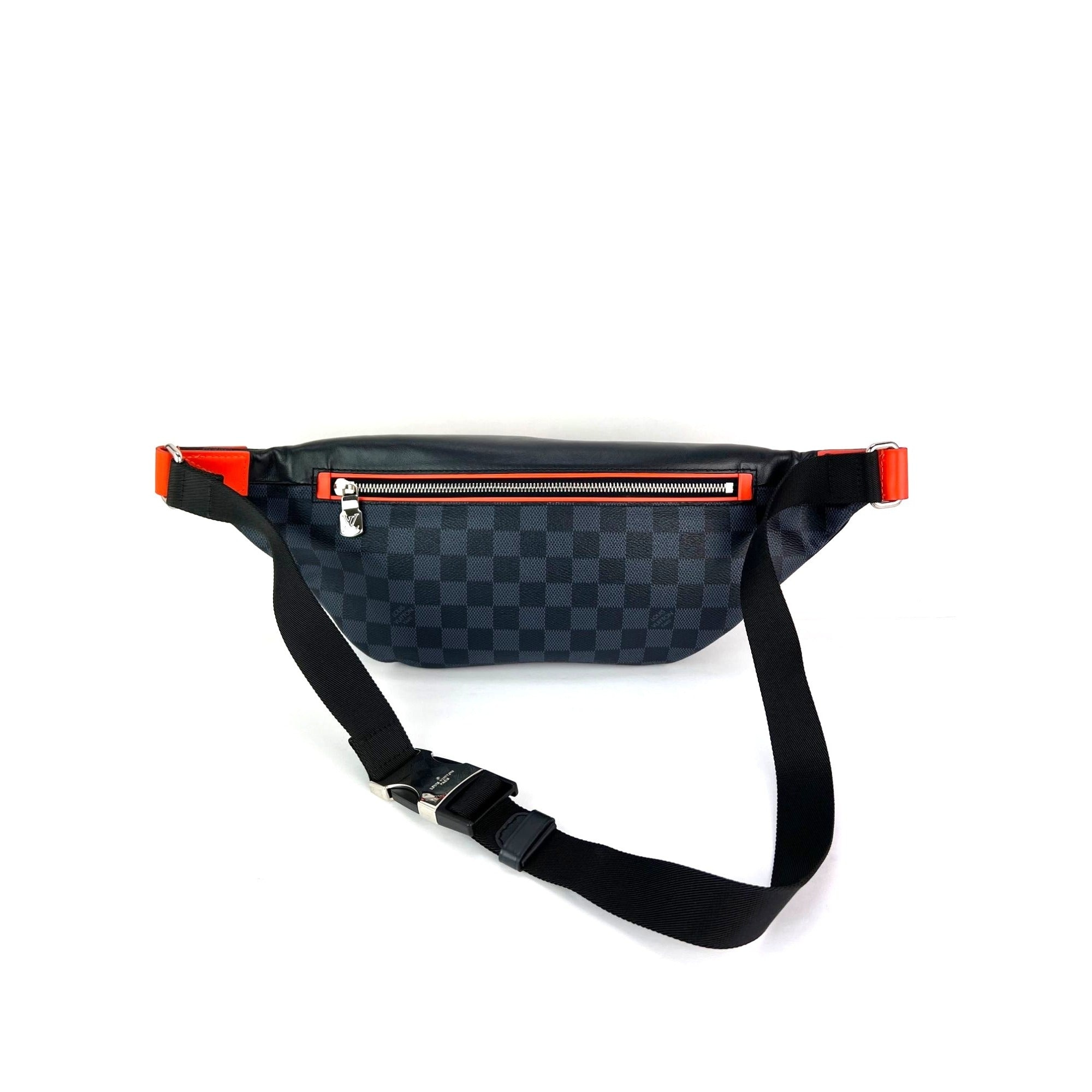 Louis Vuitton Damier Colbart orange Race Discovery Bumbag Sling Bag - 2