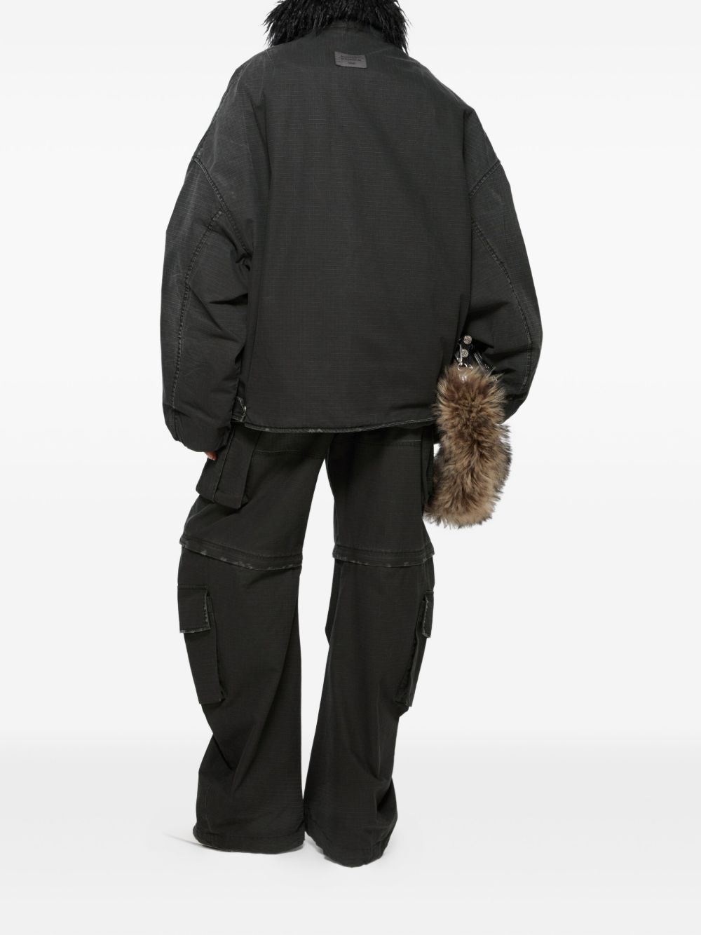 cargo palazzo trousers - 3