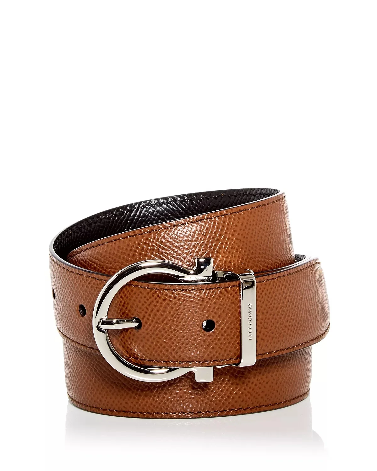 Men's Gancini Buckle Reversible Leather Belt - 1