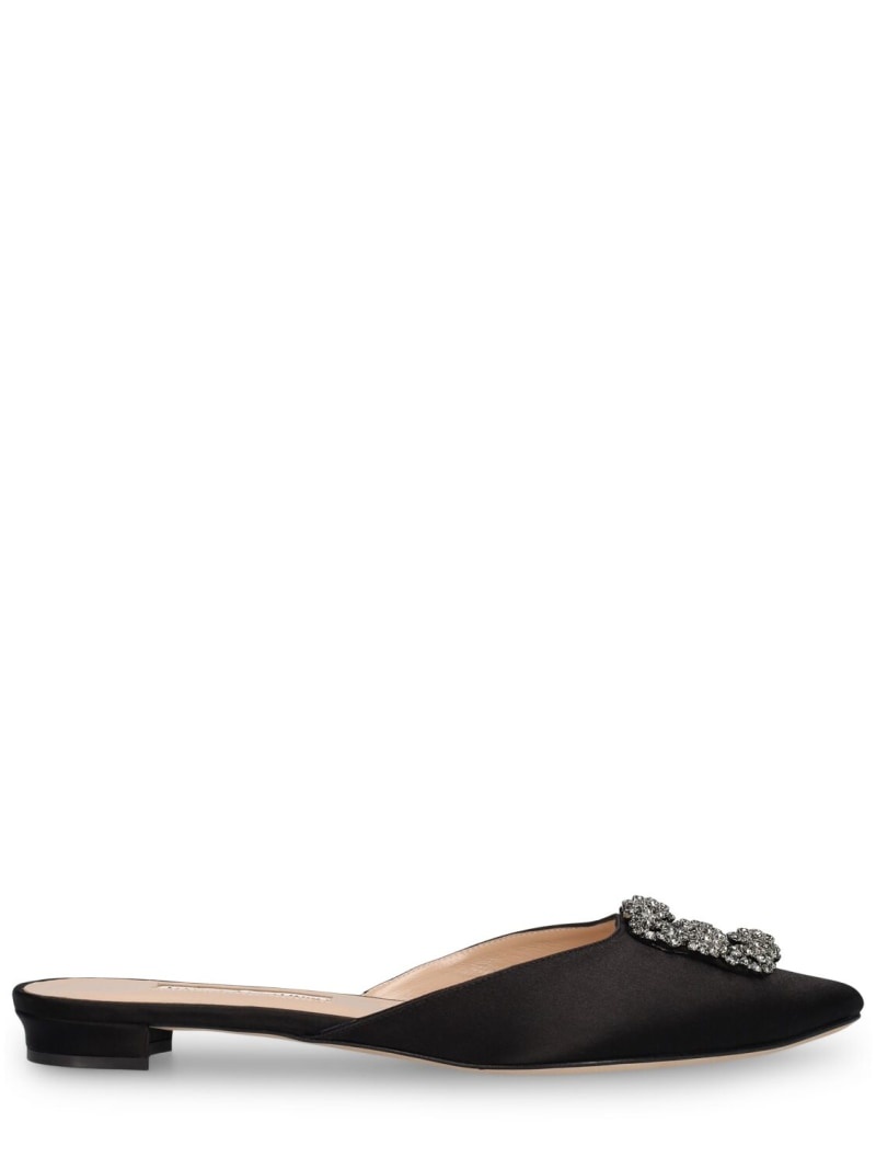 Hangisi satin mules - 1