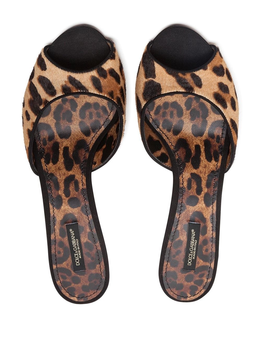 60mm leopard-print mules - 4