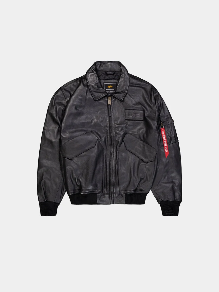 CWU 45/P LEATHER BOMBER JACKET (HERITAGE) - 1