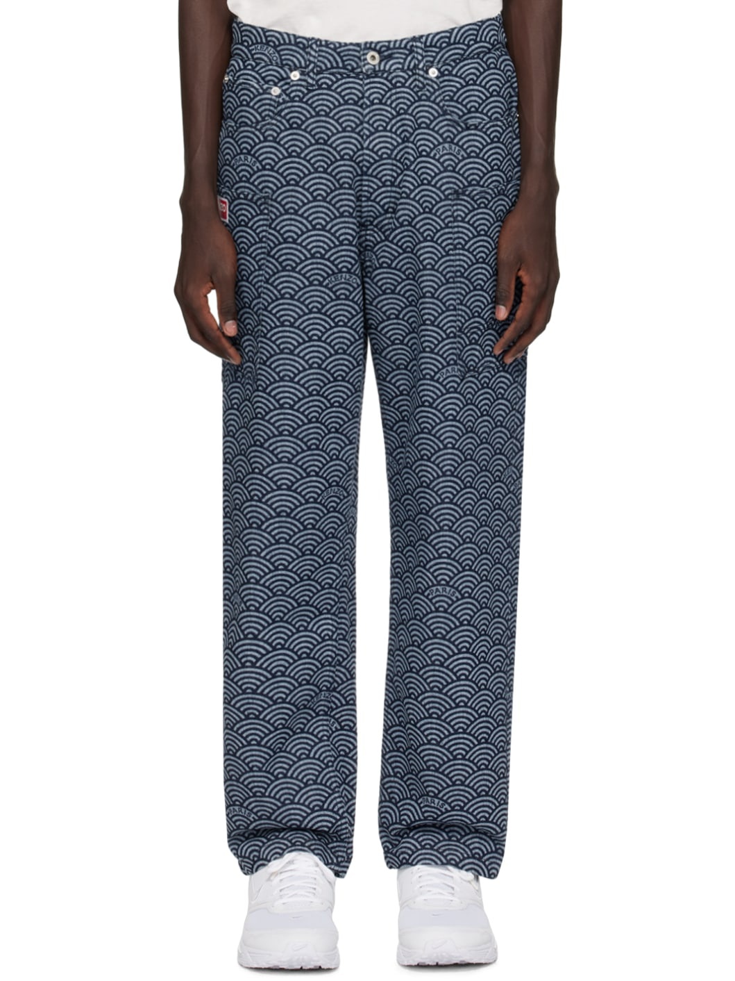Indigo Kenzo Paris Monkey Fit Jeans - 1