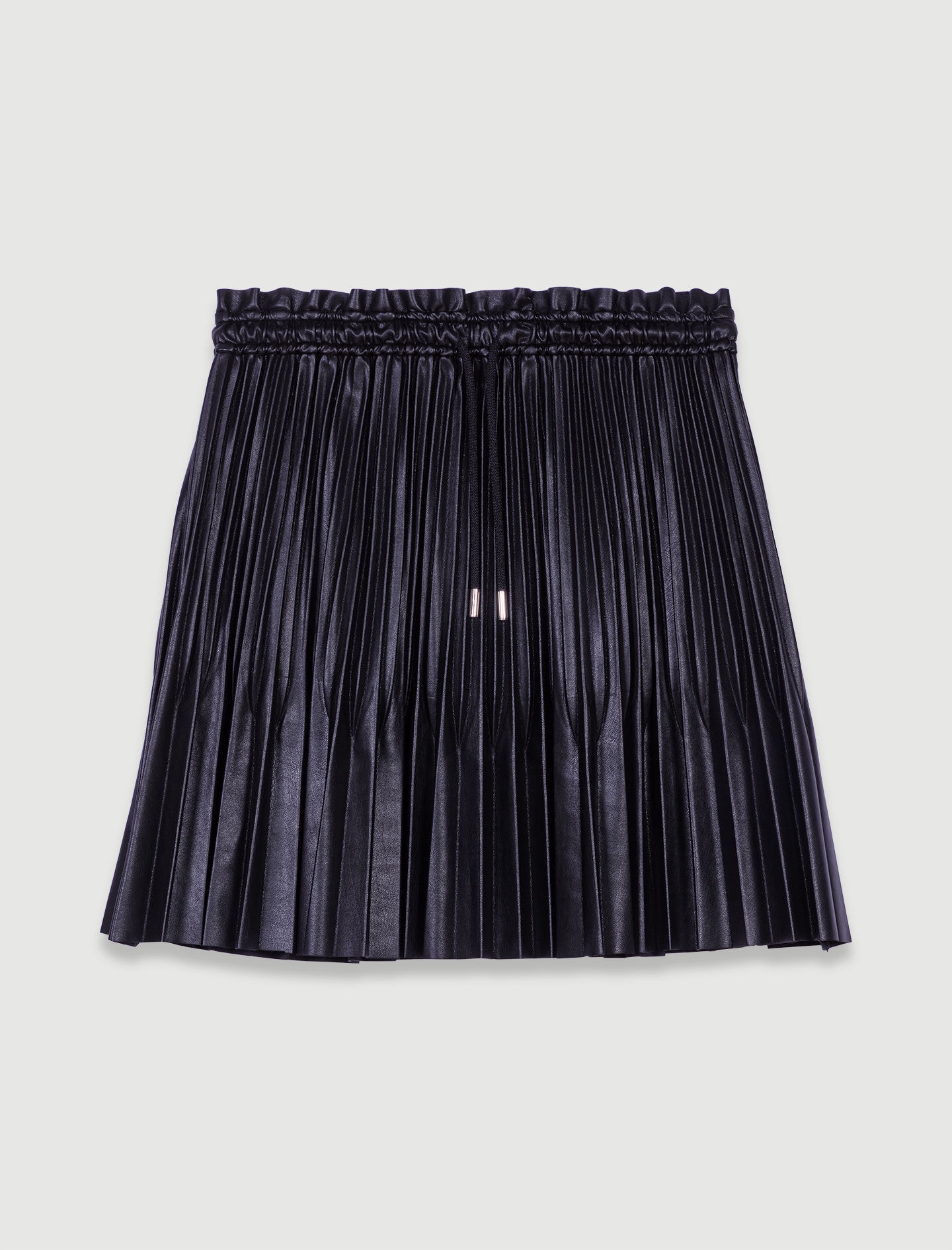 Short pleated skirt - 1