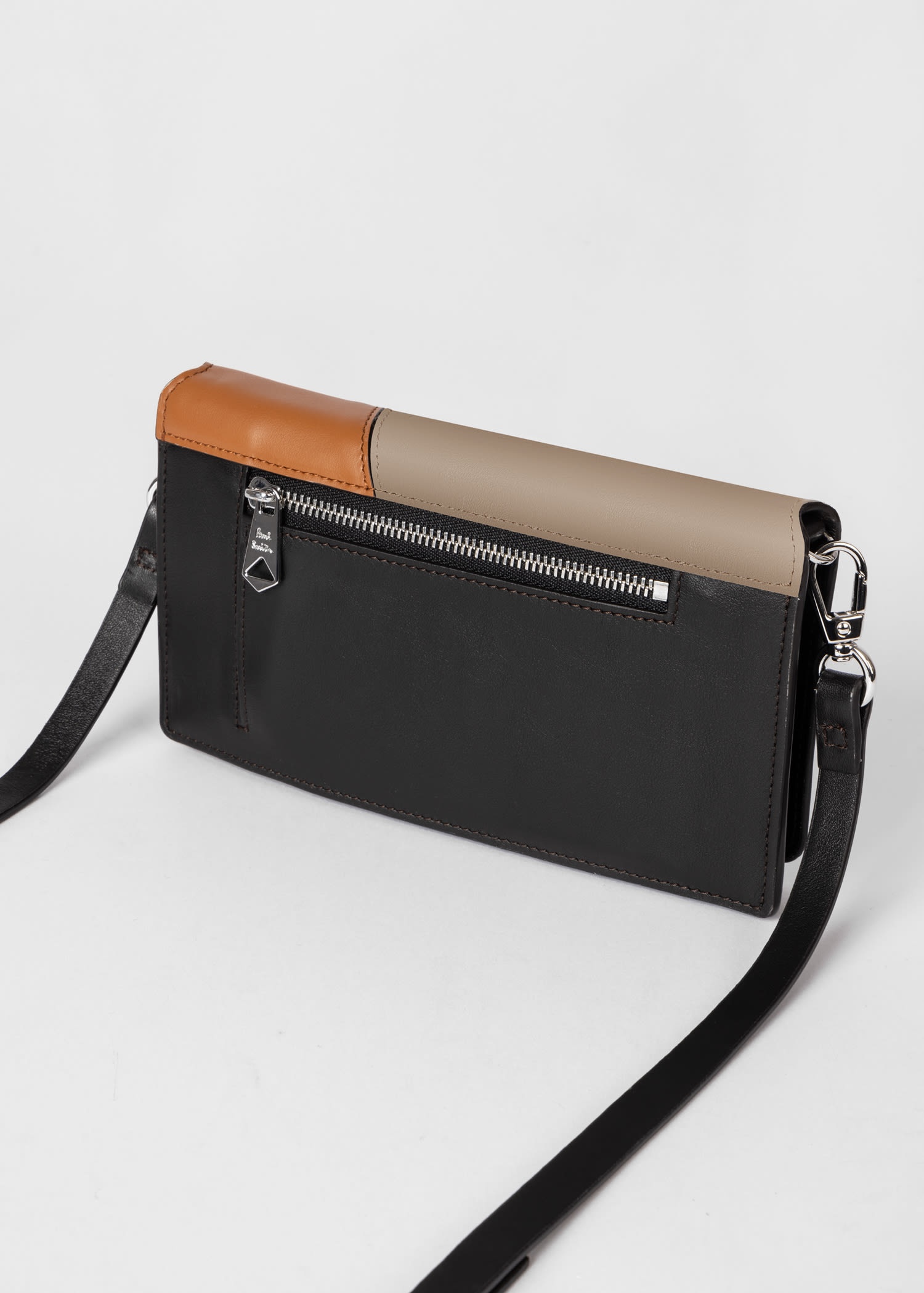 Leather 'Patchwork' Phone Bag - 2