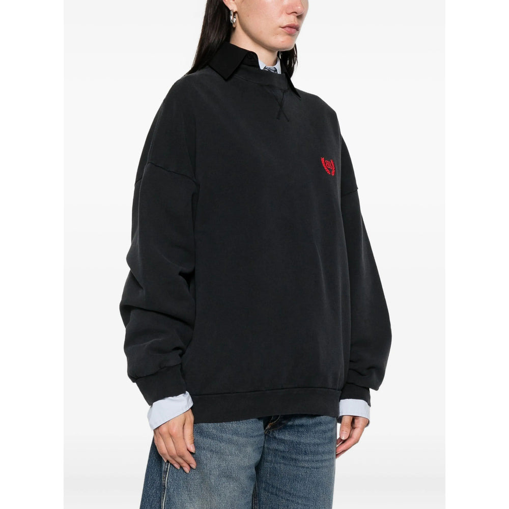 Balenciaga Black Tops - Sweatshirts Women - 2