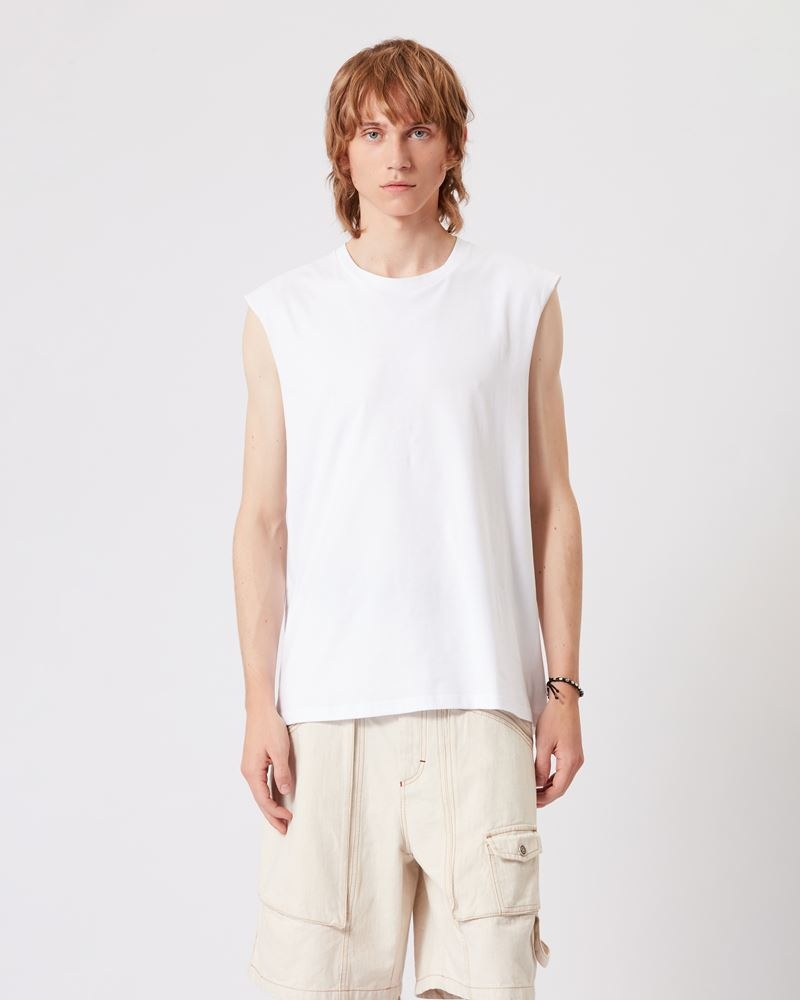 YVAN "MARANT" COTTON TEE-SHIRT - 4