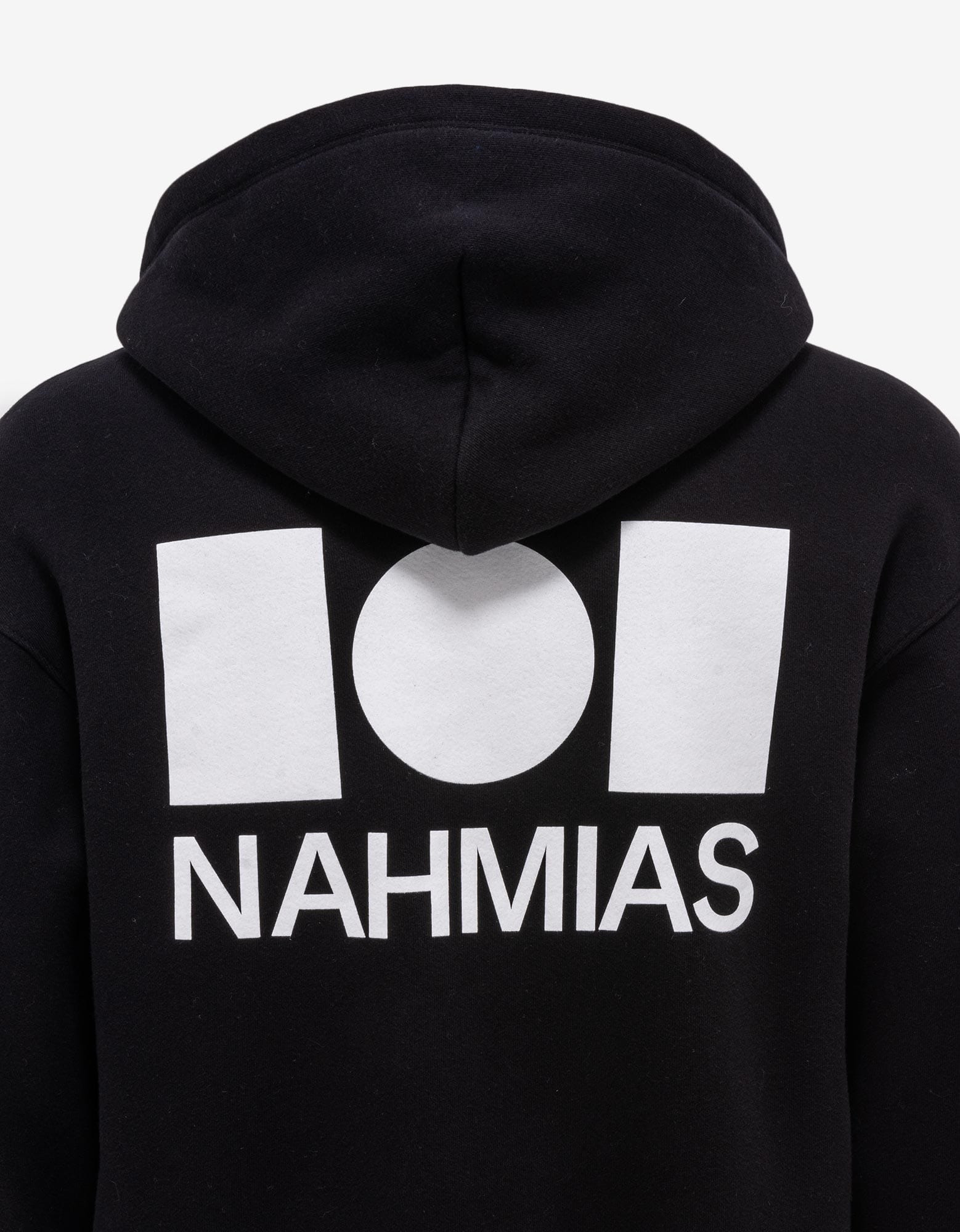 Nahmias Black Logo Zip-Up Hoodie - 4
