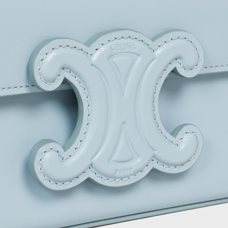 CHAIN SHOULDER BAG CUIR TRIOMPHE in shiny calfskin 5