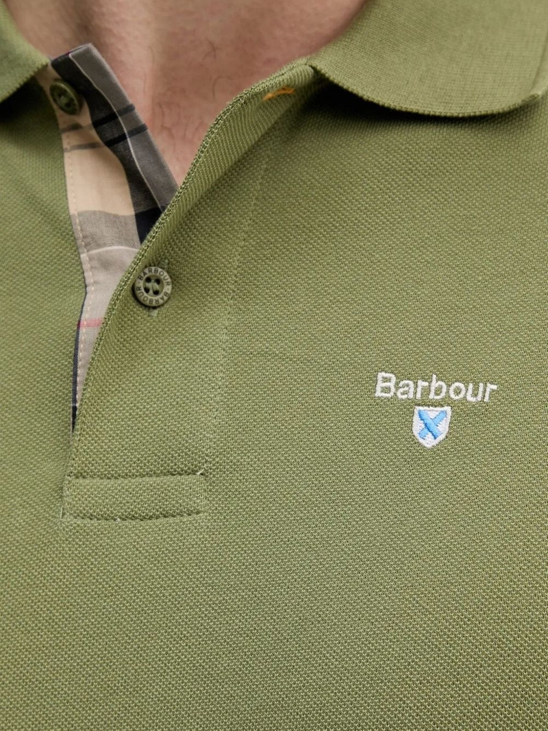 embroidered-logo polo shirt 4