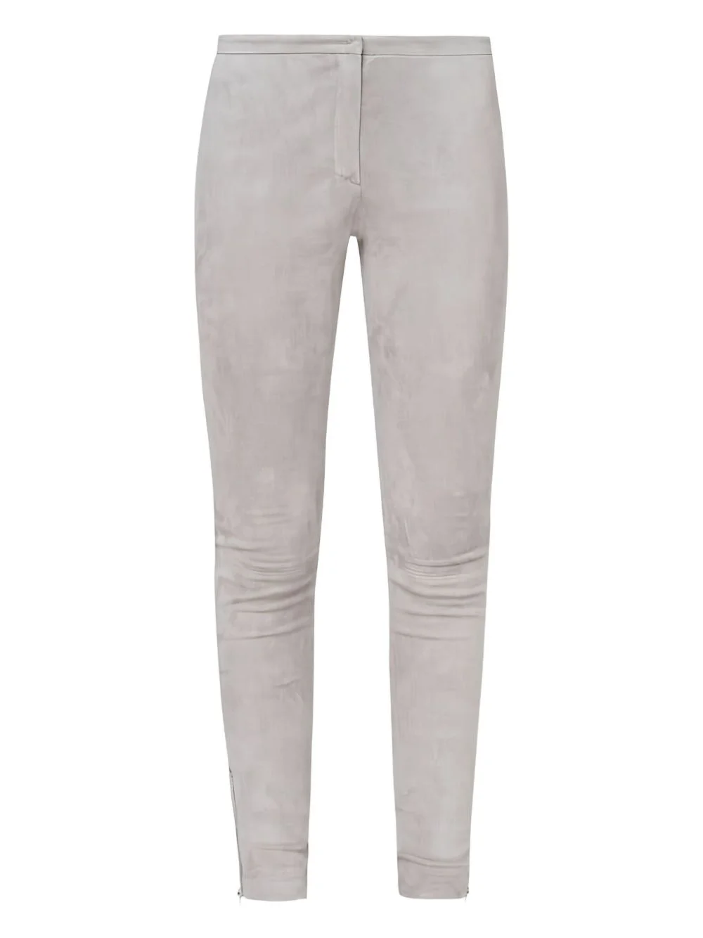 linen/flax skinny trousers - 1