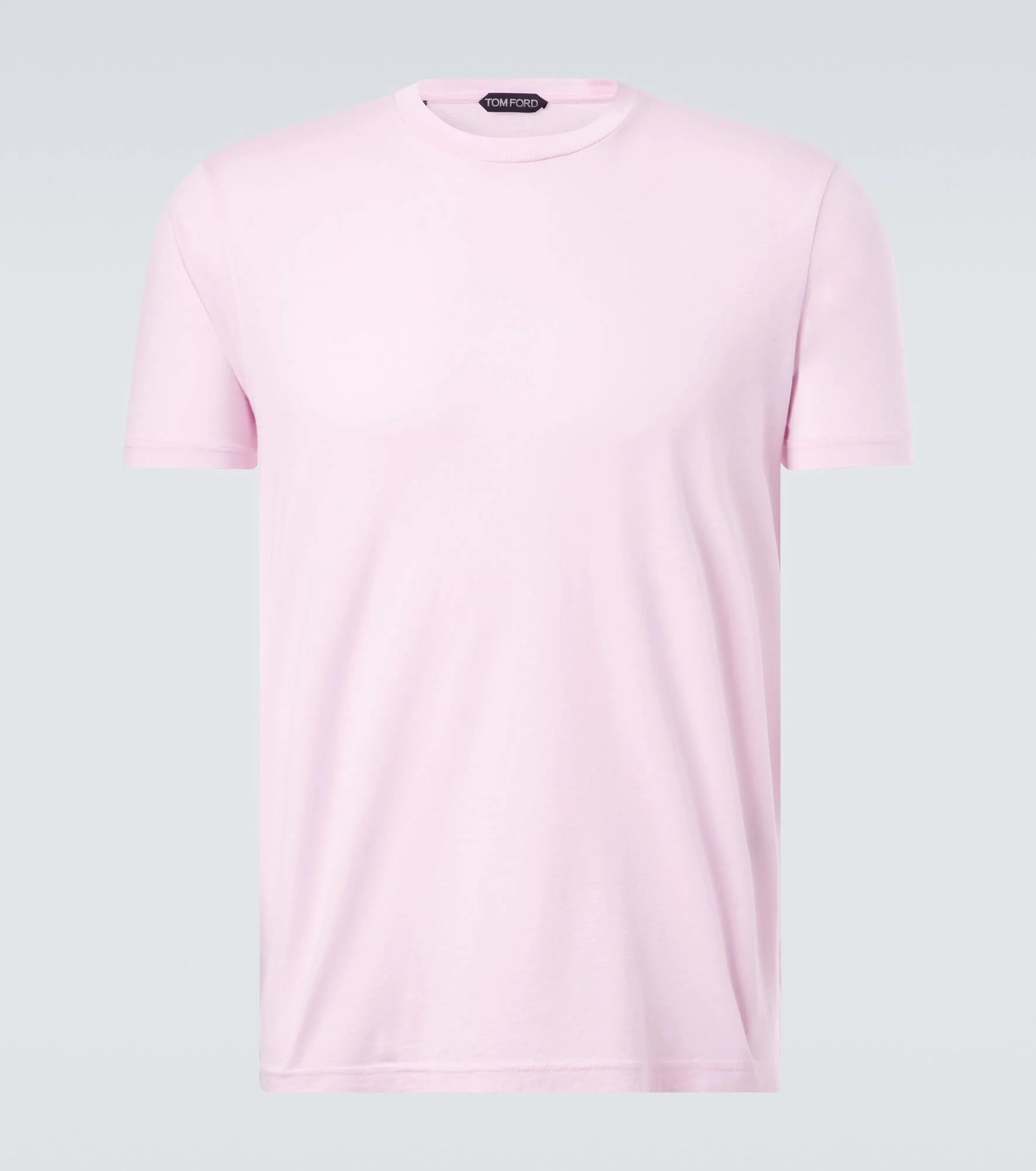 Cotton and silk jersey T-shirt - 1