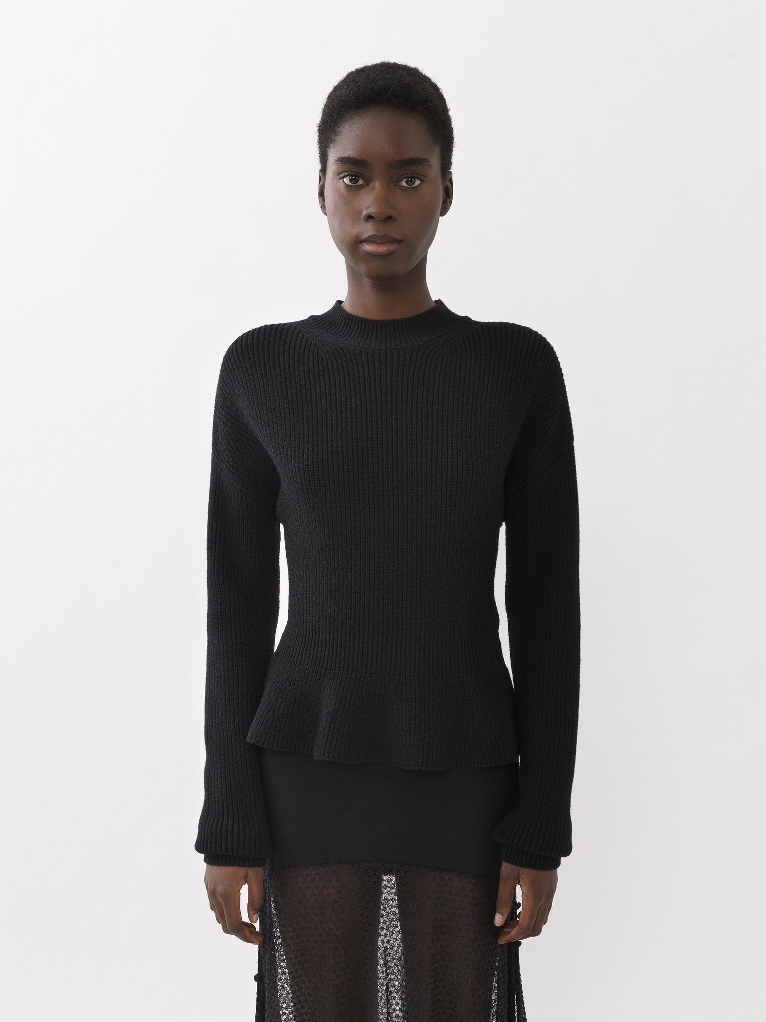 PEPLUM SWEATER - 2