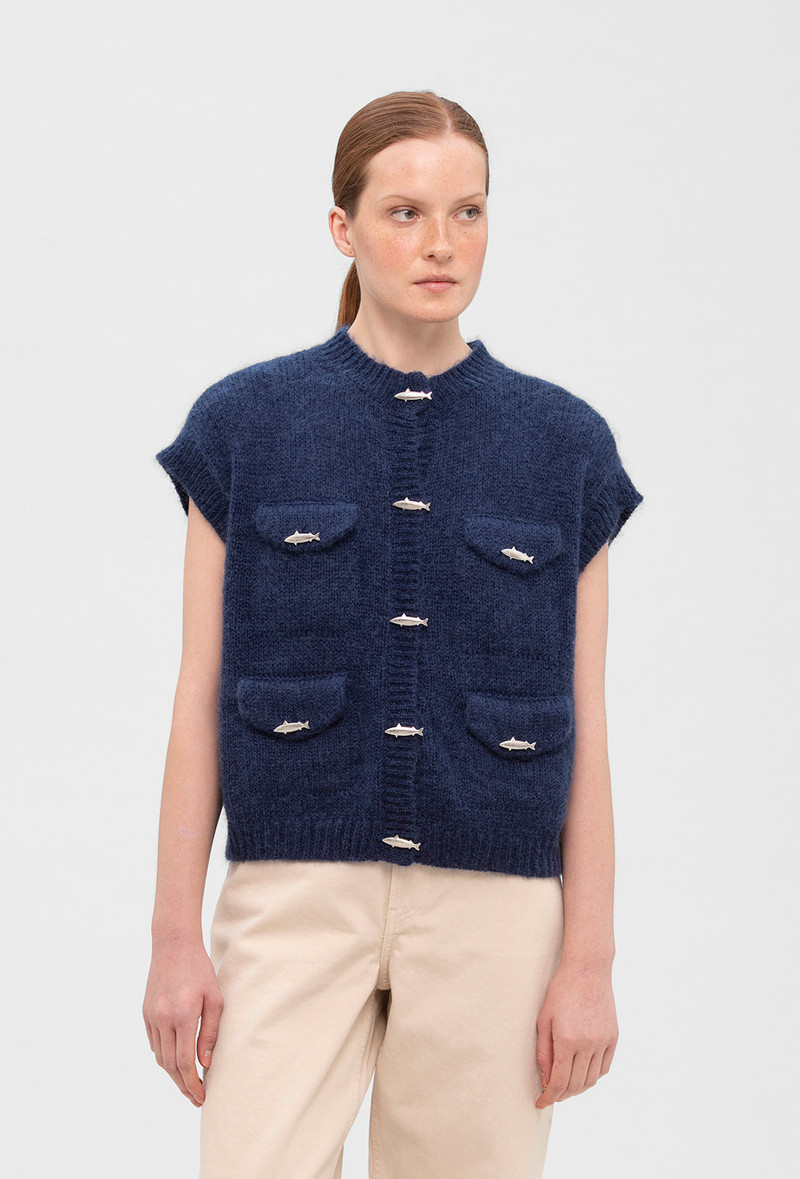 Lennox Vest - Navy 1