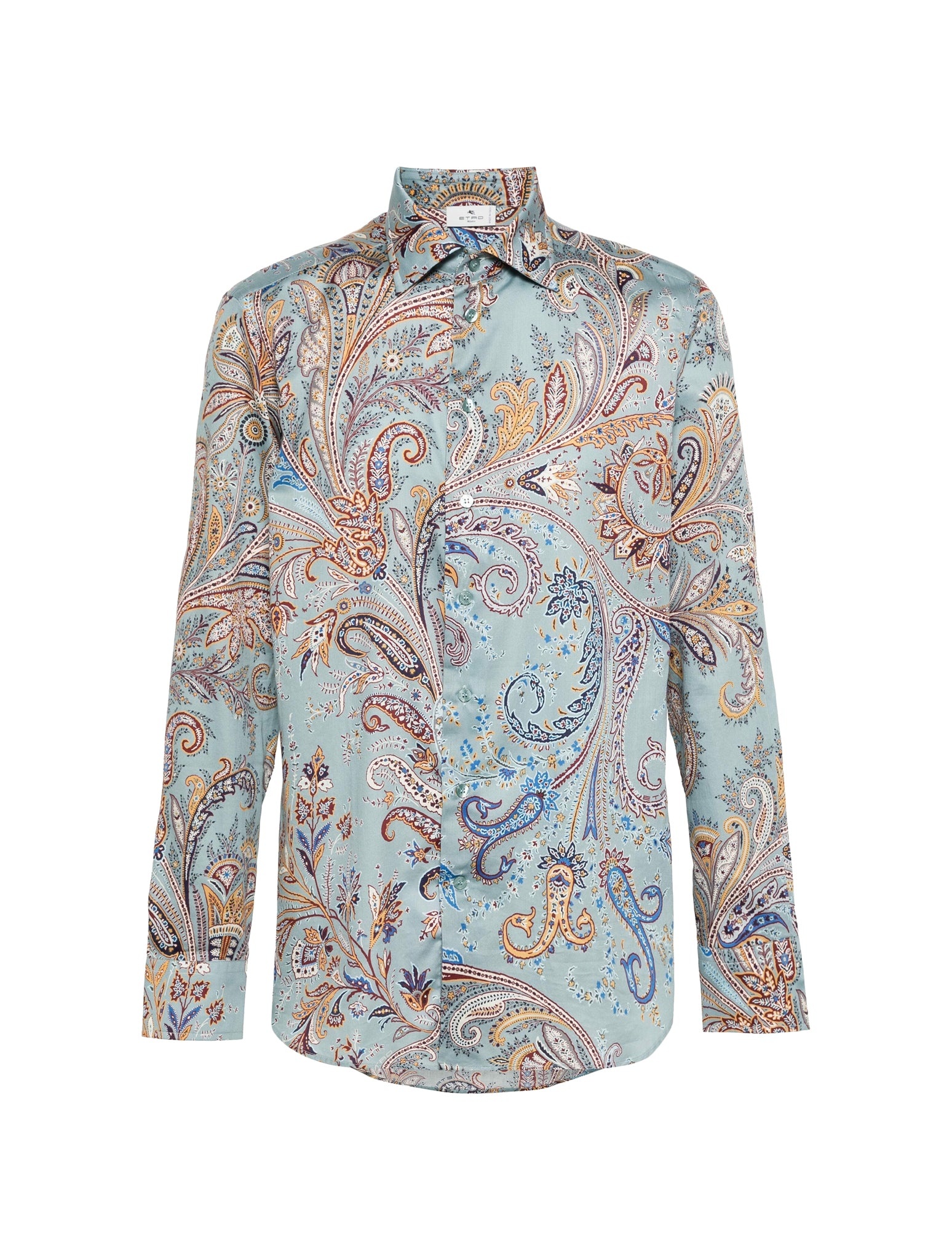 COTTON SHIRT WITH PAISLEY PATTERN - 2