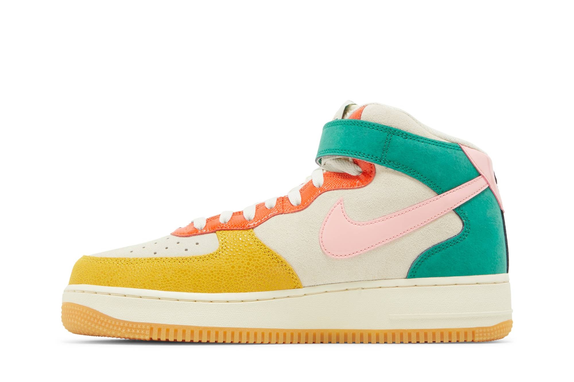 Air Force 1 Mid 'Vivid Sulfur Rush Orange' - 3