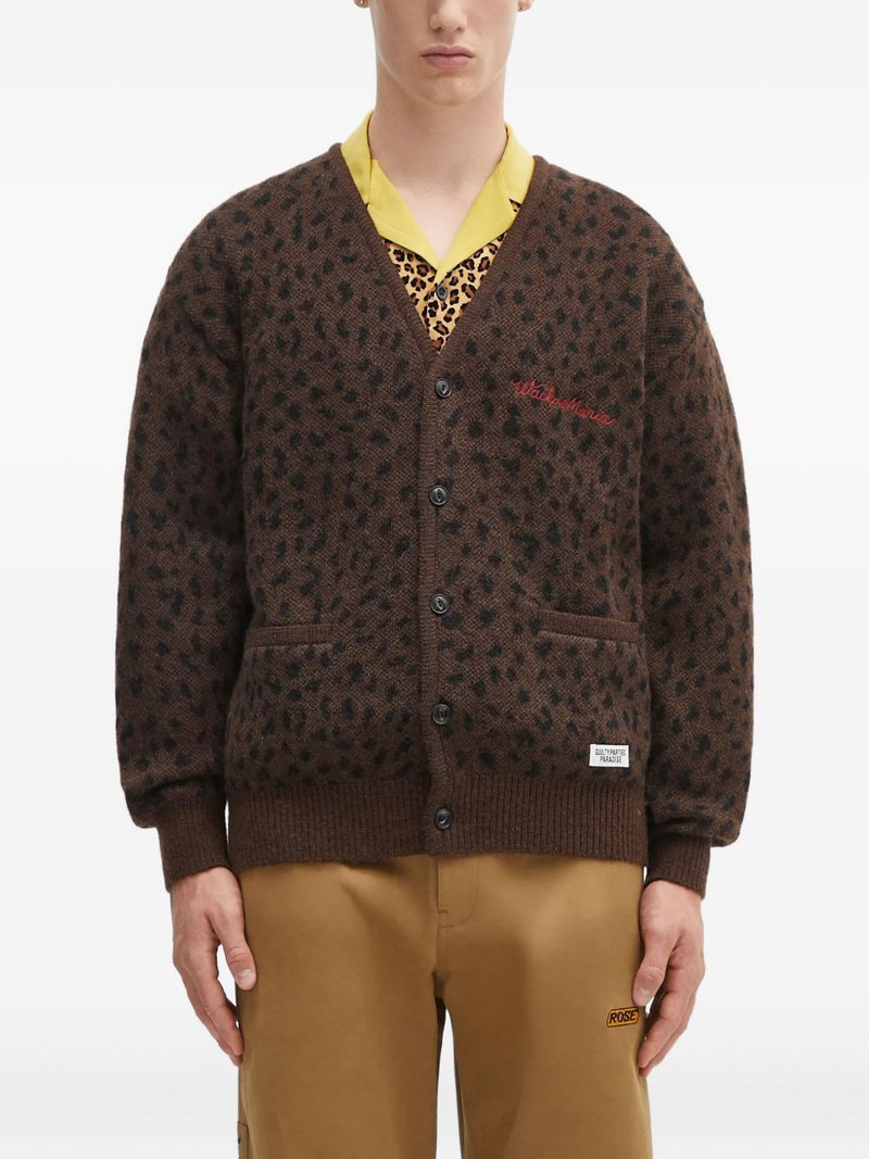 leopard-print cardigan 1