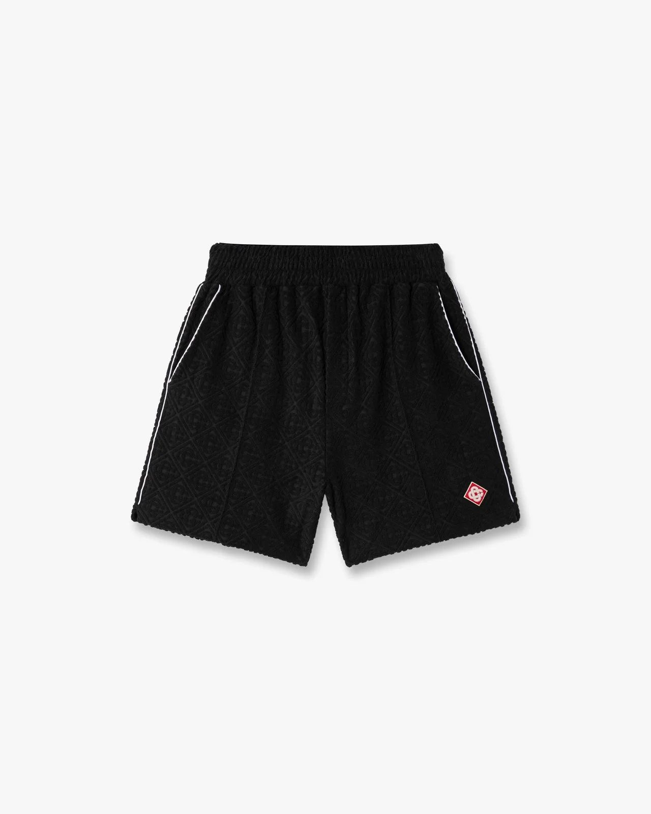 Black Towelling Shorts | Casablanca Paris - 1