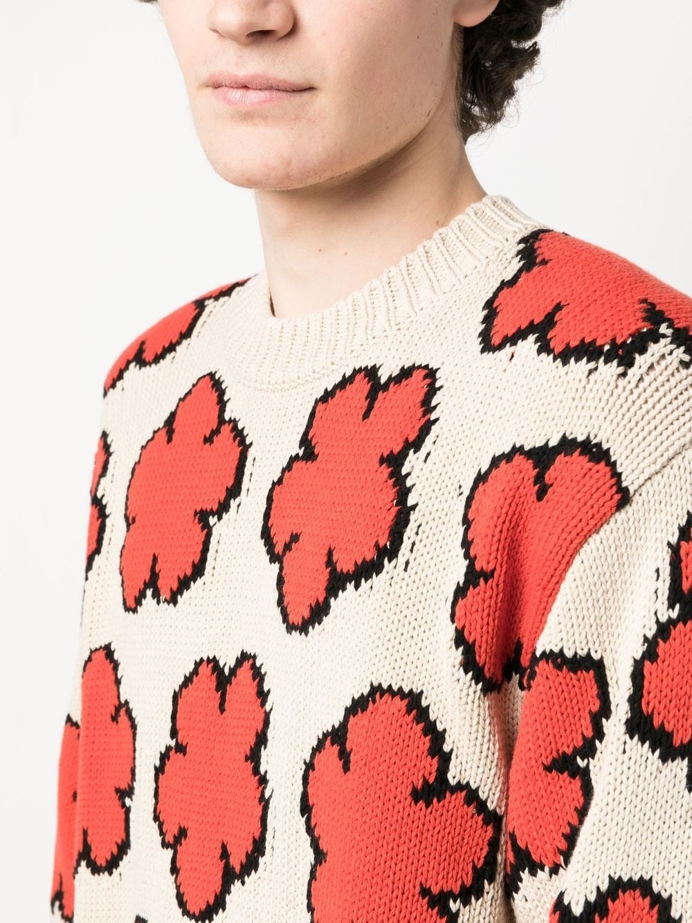 Boke Flower cotton jumper - 5