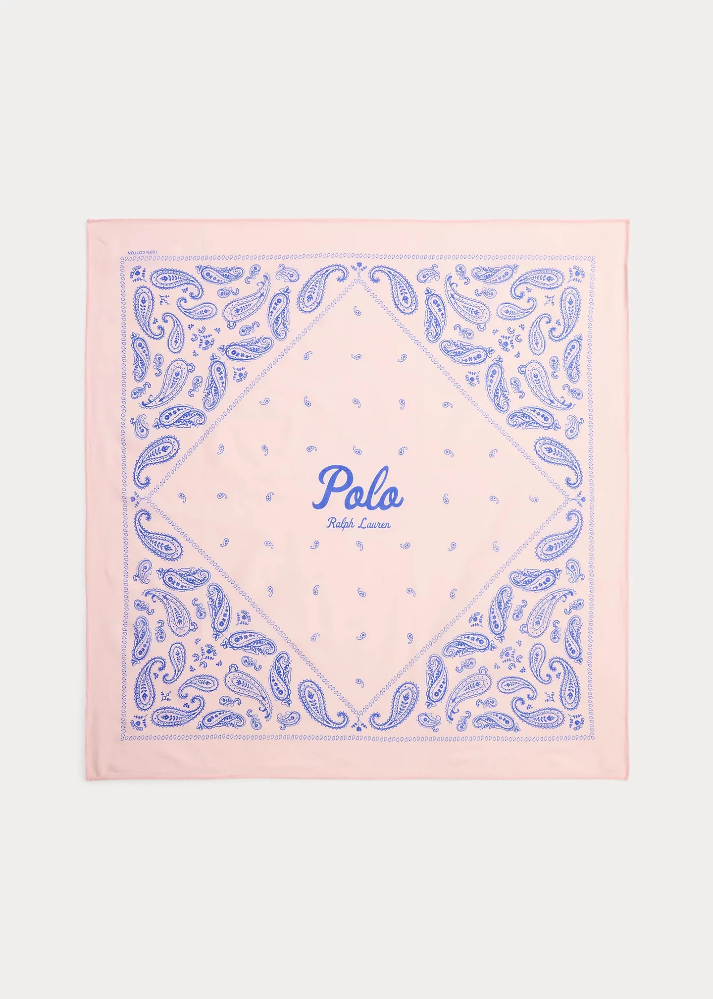 Logo Paisley Cotton Bandanna - 1