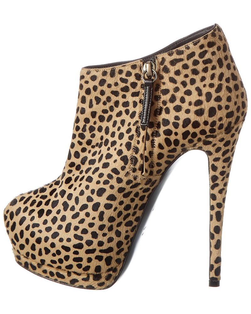 Giuseppe Zanotti Giuseppe Zanotti Eva 105 Haircalf Bootie outlook