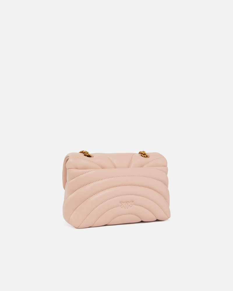 PINKO LOVE BAG PUFF BUTTERFLY MINI NAPPA LEATHER CROSSBODY BAG outlook