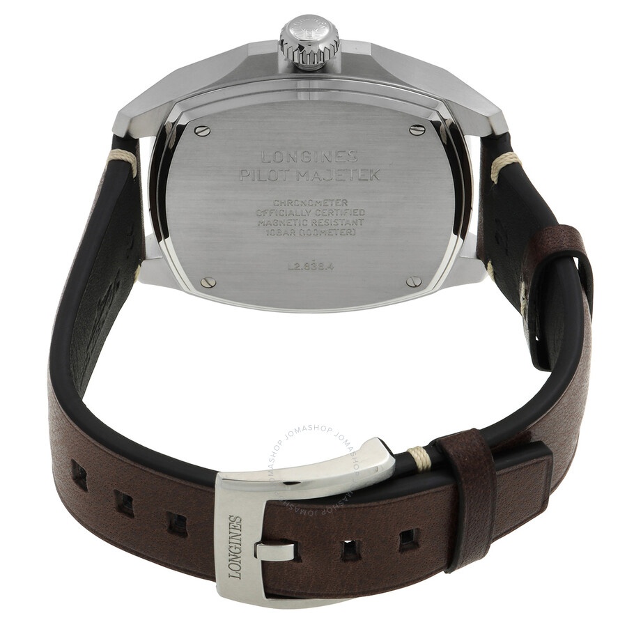Longines Pilot Majetek Automatic Black Dial Men's Watch L2.838.4.53.9 - 3