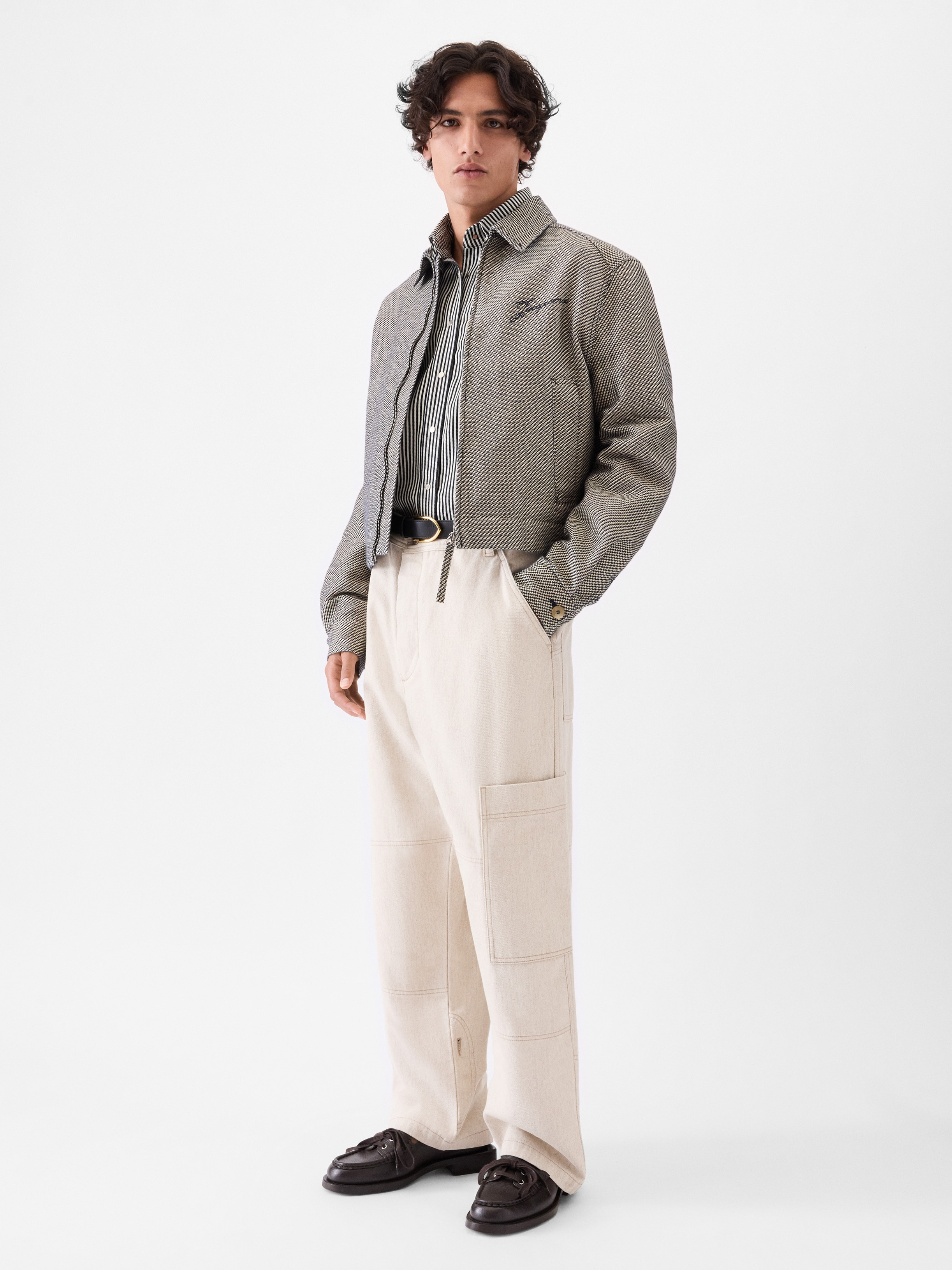 The Carré de-Nîmes denim cargo pants - 3