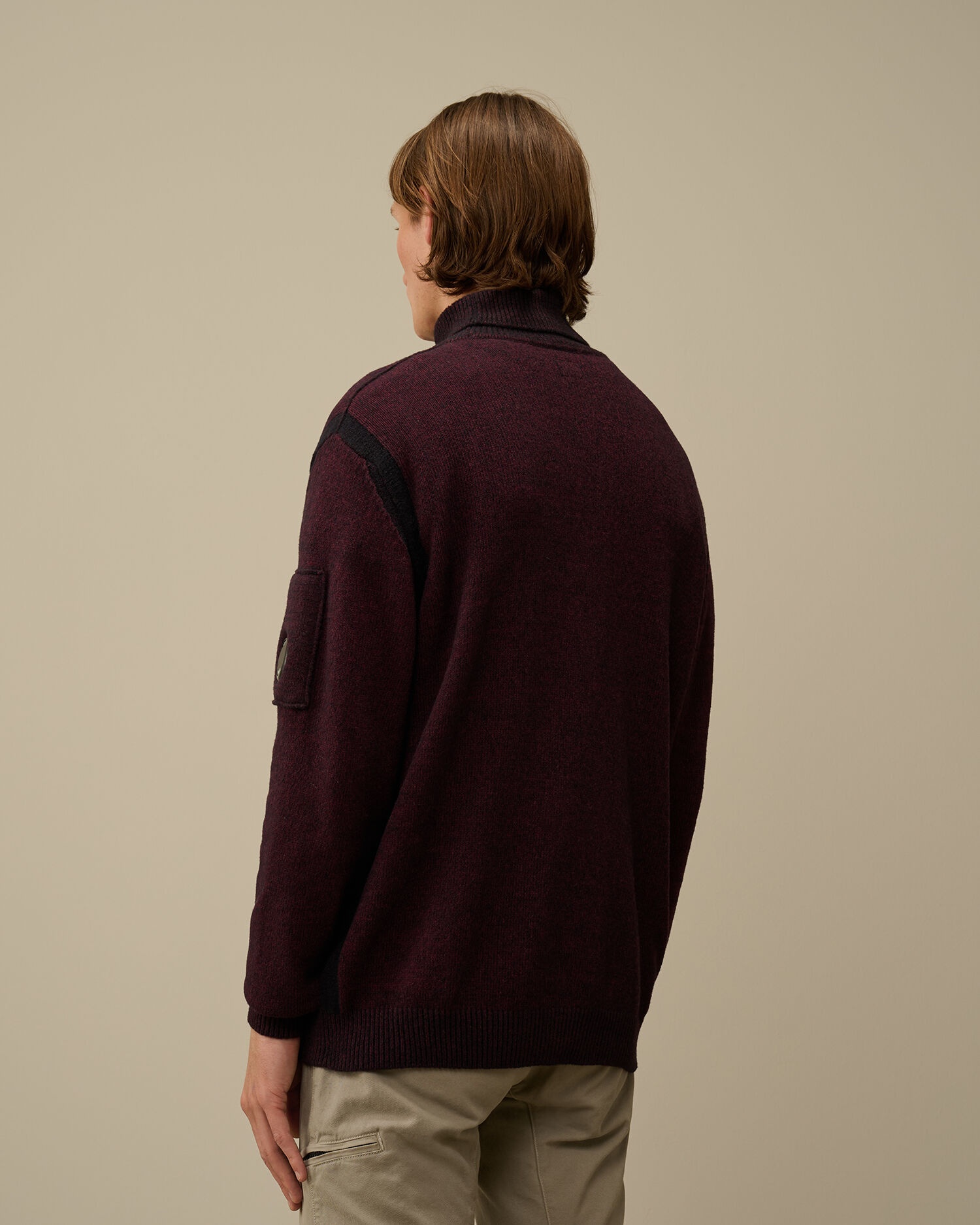 Fleece Knit Turtleneck Knit - 3