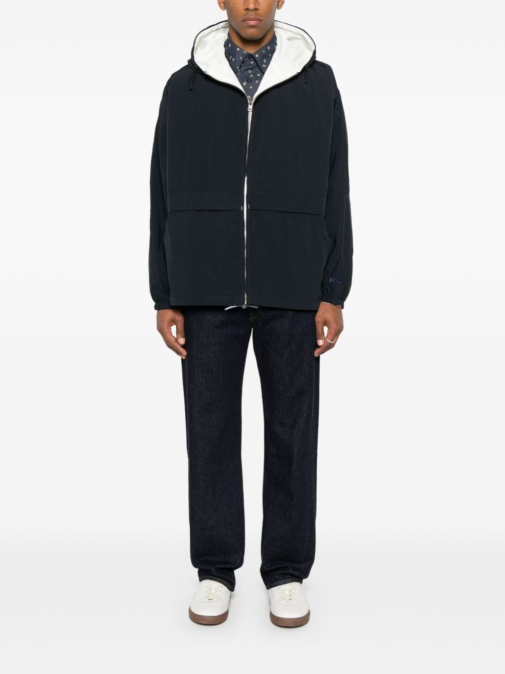 reversible hooded jacket - 2