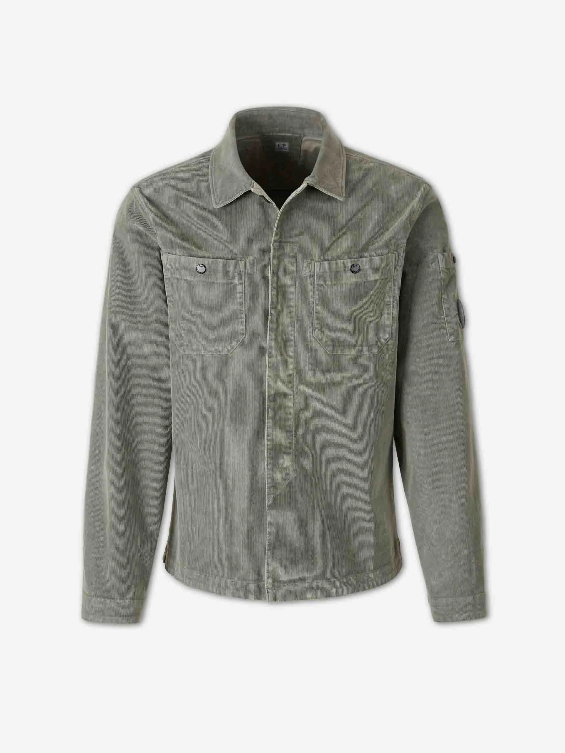 COTTON CORDUROY OVERSHIRT - 1