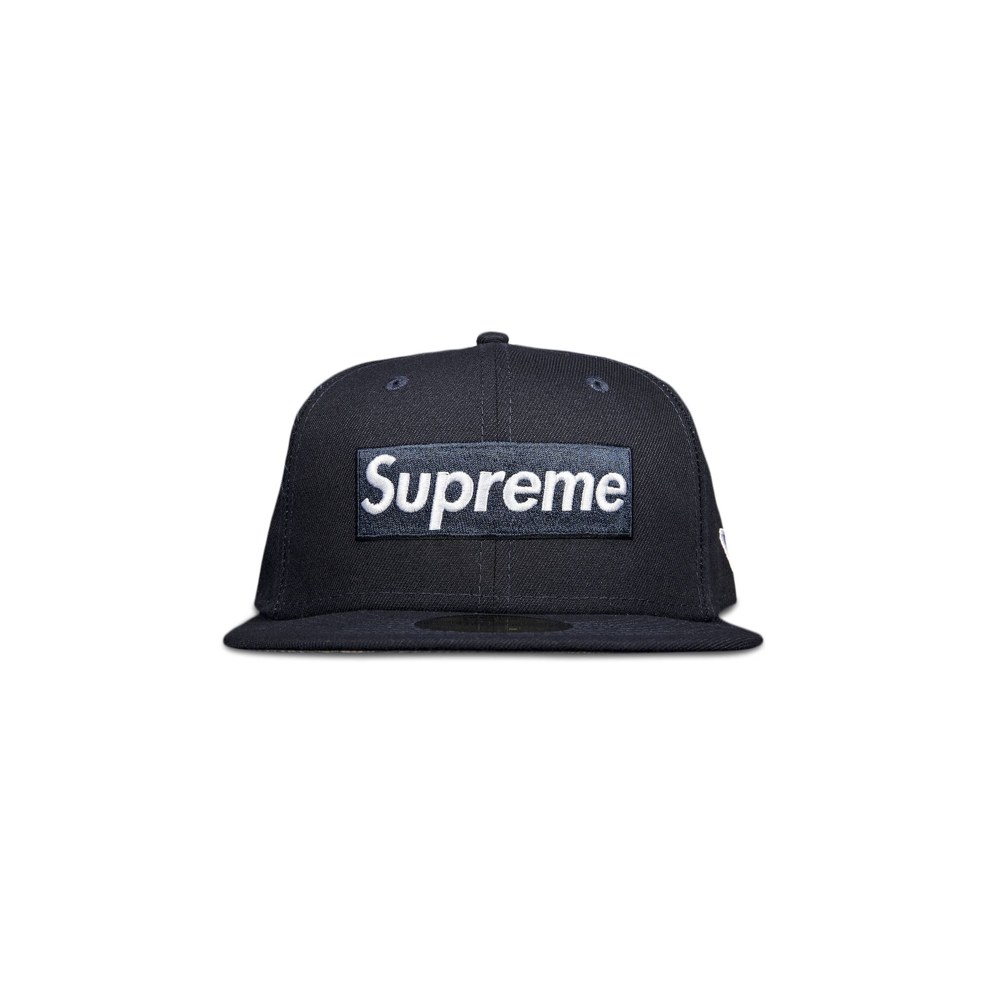 Supreme Supreme x New York Yankees Box Logo New Era 'Navy ...