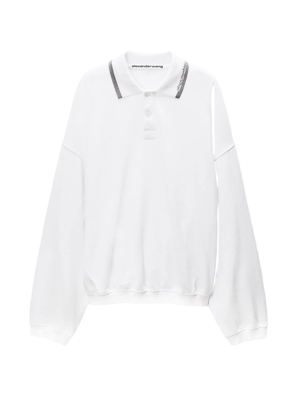 long-sleeve polo shirt - 1