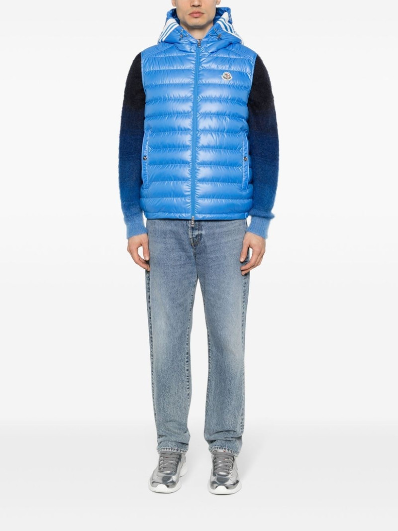 Moncler Clai quilted hooded gilet outlook