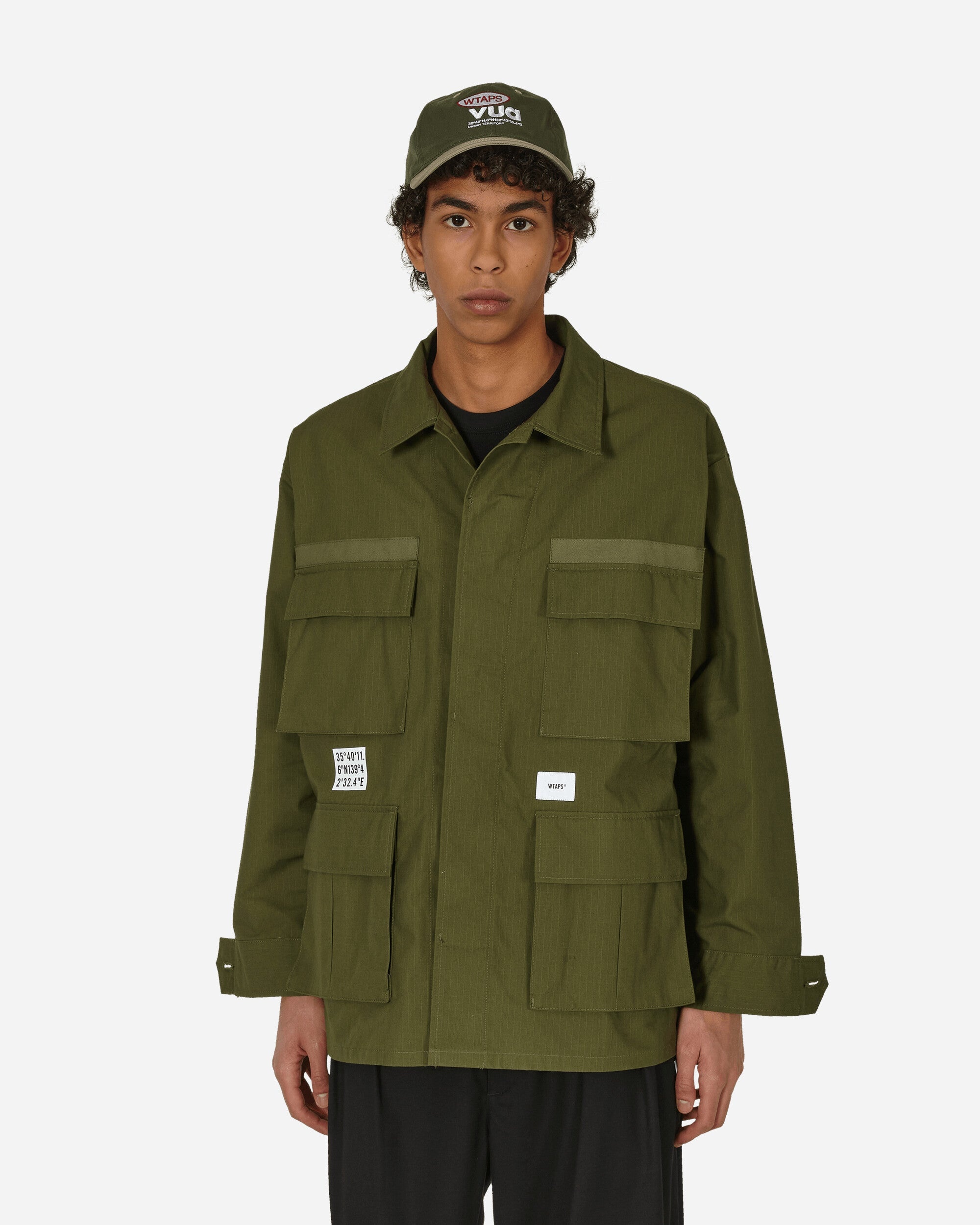 WTAPS JMOD 02 Shirt Olive Drab | slamjam | REVERSIBLE