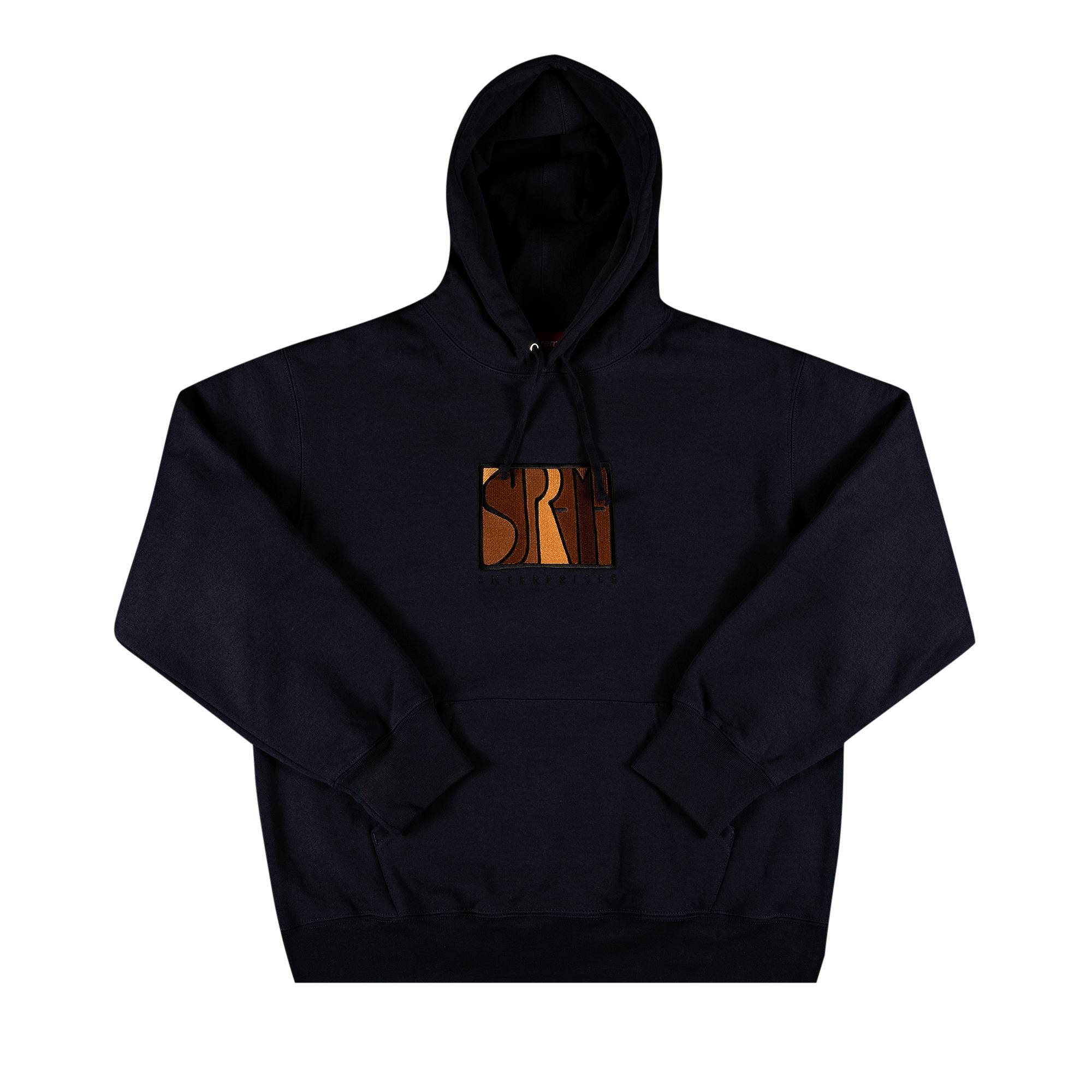 Supreme Enterprises Hooded Sweatshirt 'Navy' - 1