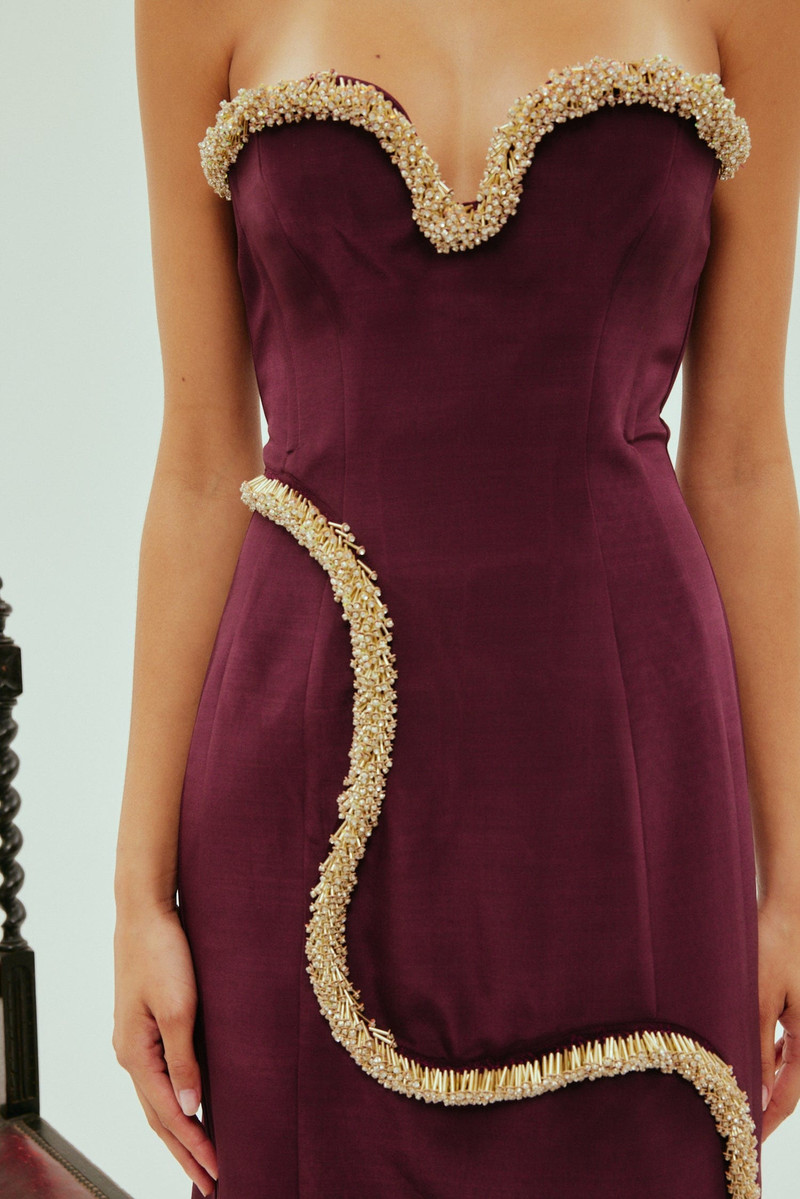 Orion Embellished Midi Dress 3