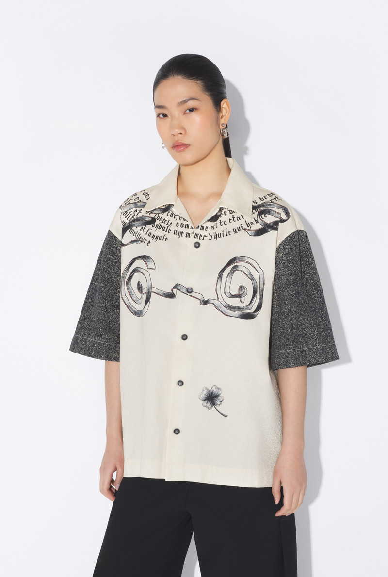 Jean Paul Gaultier THE MULTI-TATTOO BOWLING SHIRT outlook