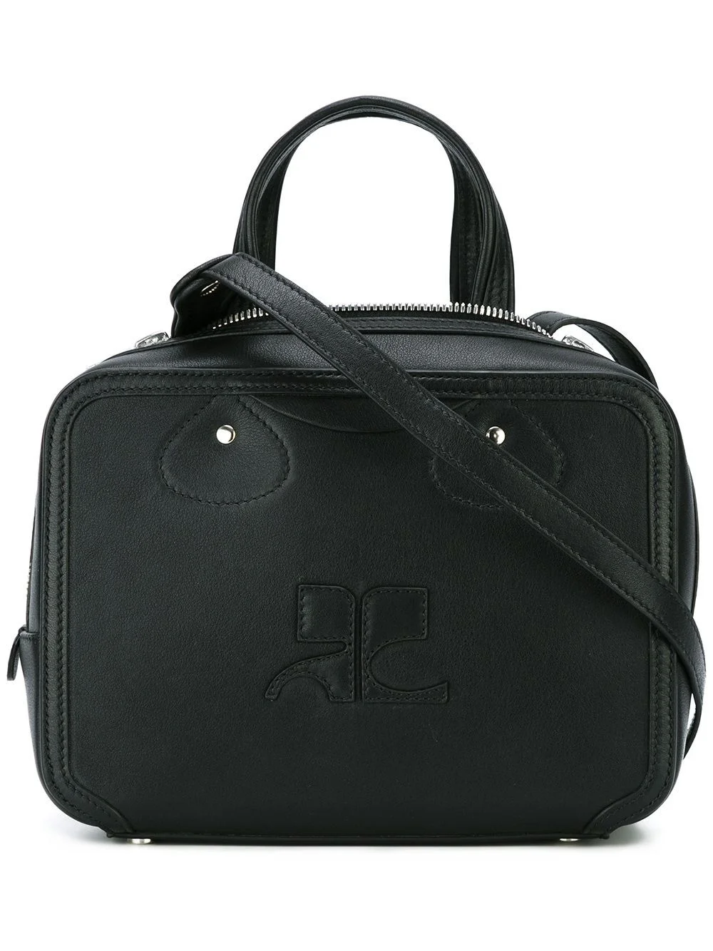 square logo tote - 1