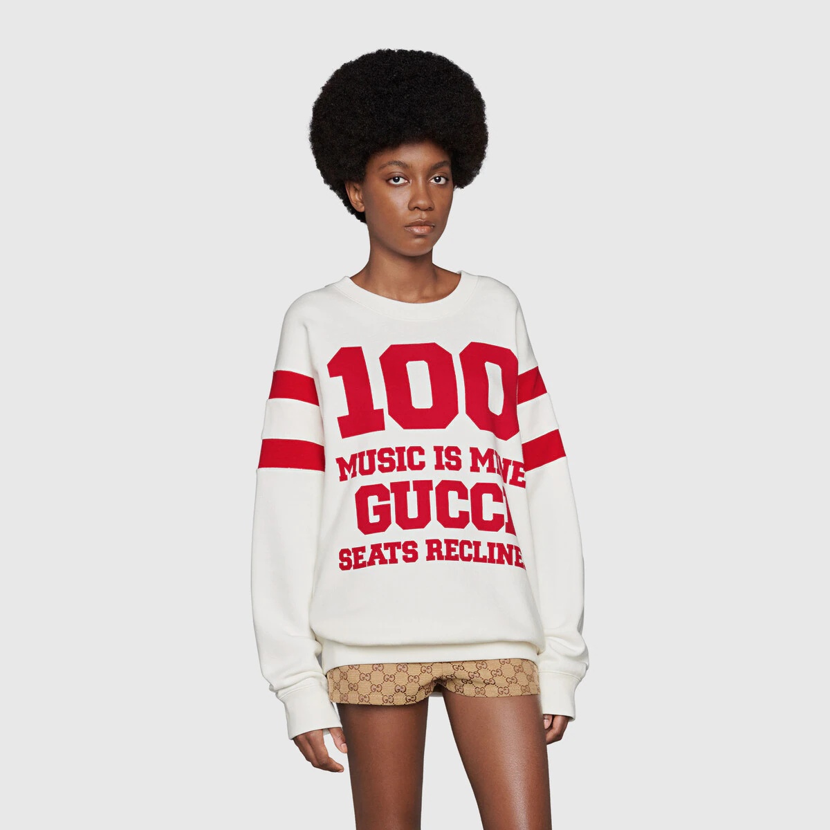 Gucci 100 cotton sweatshirt - 3