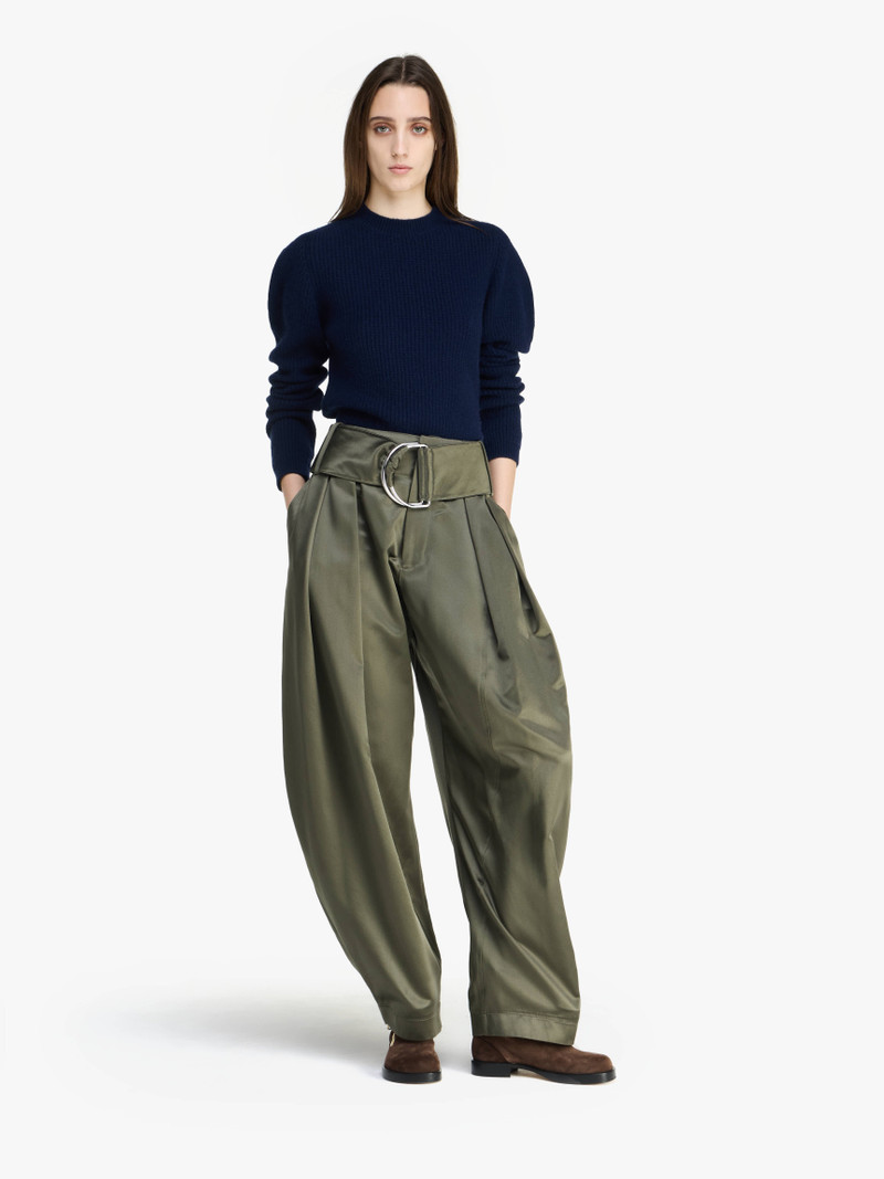 JW Anderson PLEATED D-RING TROUSERS outlook