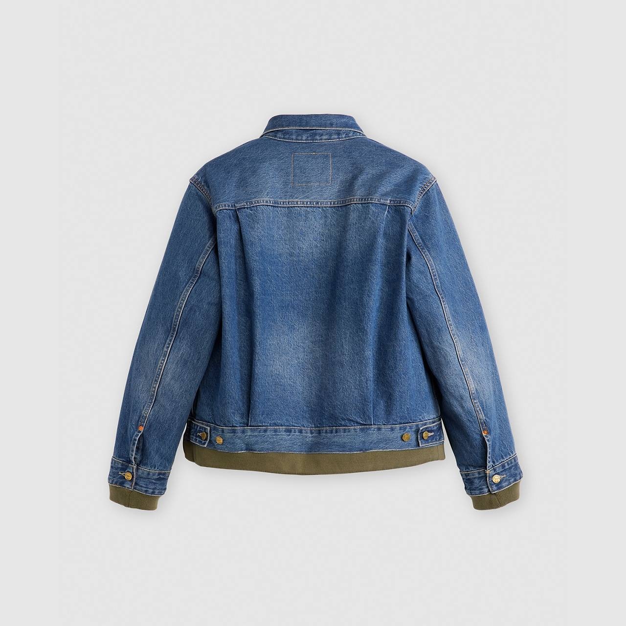 LEVI’S® X SACAI MEN’S DENIM X NYLON TWILL REVERSIBLE BLOUSON - 9