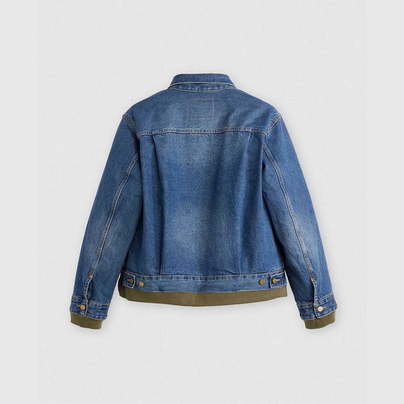 LEVI’S® X SACAI MEN’S DENIM X NYLON TWILL REVERSIBLE BLOUSON 9