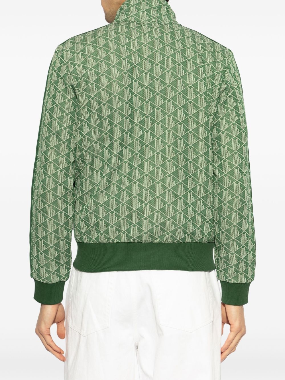 monogram-pattern sweatshirt - 4