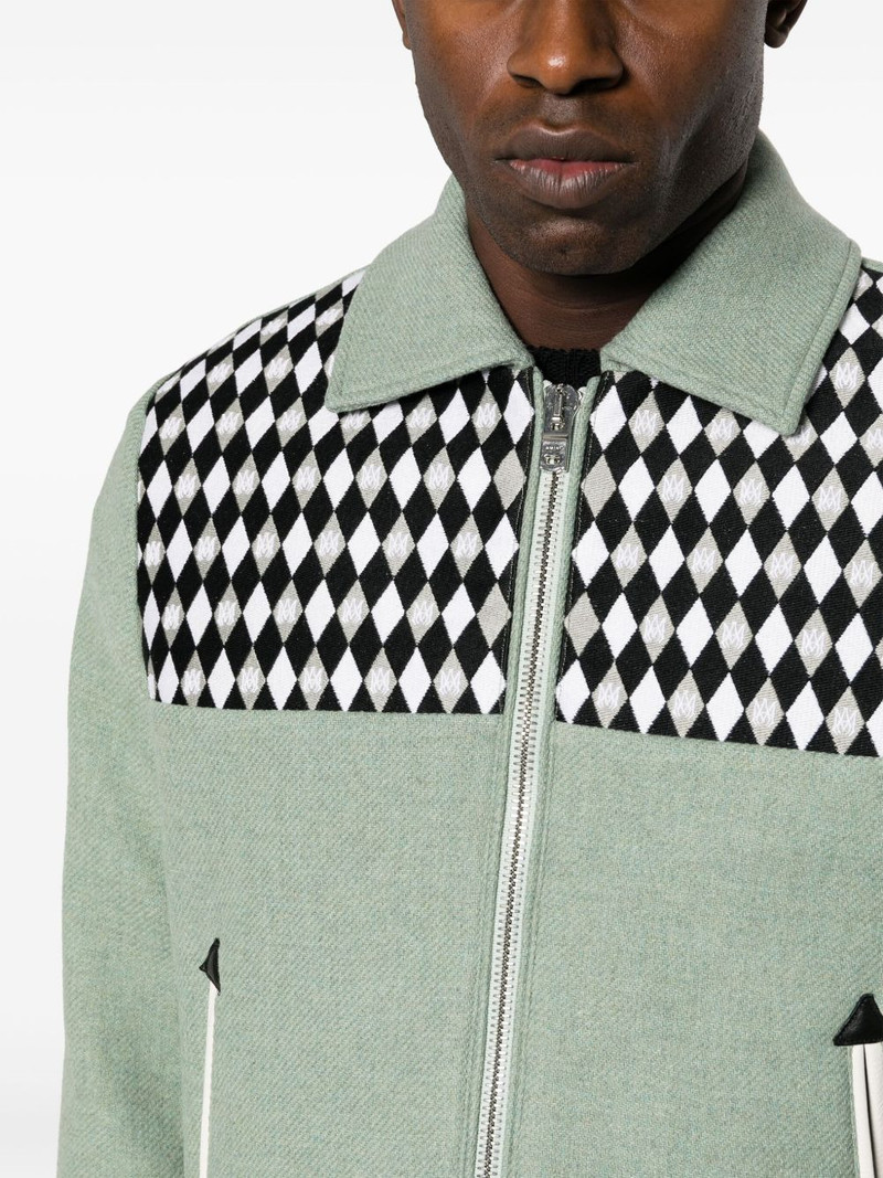 panelled wool jacket 5